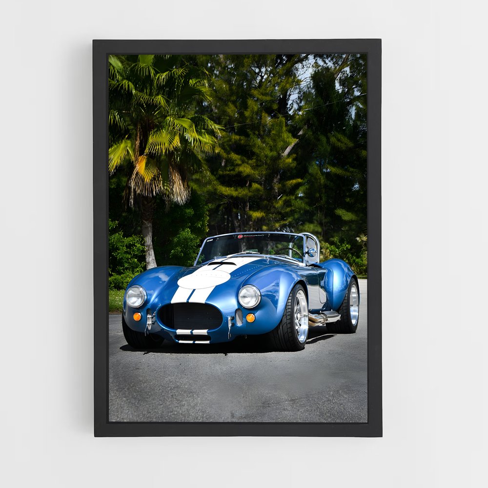 Poster Cobra Sportif – affiche AC Cobra (vue 2)